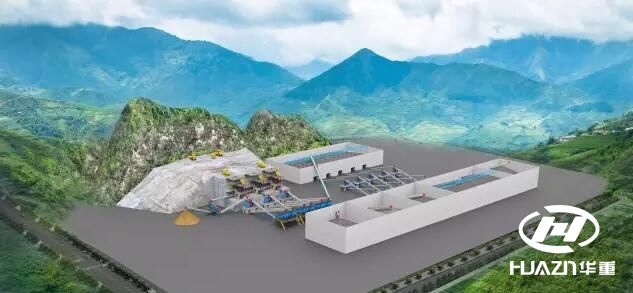 云南某地年产1200万吨（2000t/h）大型砂石骨料生产加工项目