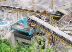 贵州角木塘水电站450t/h砂石骨料系统