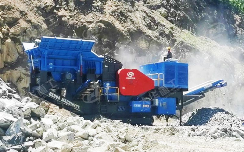 建筑垃圾加工选择移动式破碎机的原因