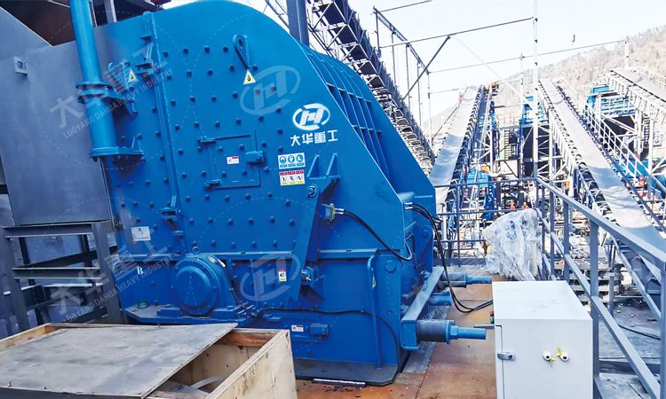 湖北时产450吨石灰石生产线